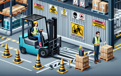 How to Implement Forklift Safety Measures for Hazardous Materials