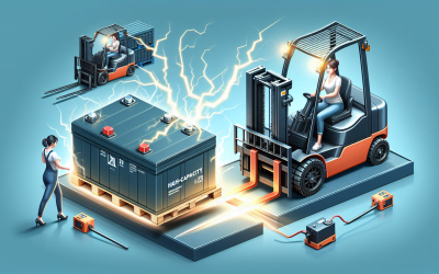 The Benefits of Using High-Capacity Forklift Batteries