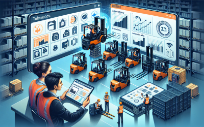 The Benefits of Using Telematics in Forklift Fleet Operations