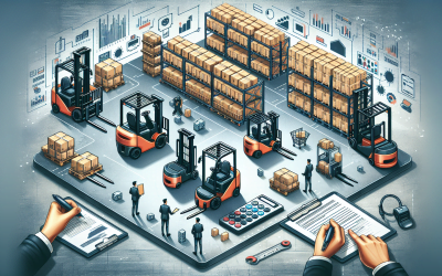 The Impact of Fleet Size on Forklift Management