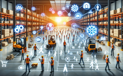 The Role of AI in Enhancing Warehouse Pedestrian Safety