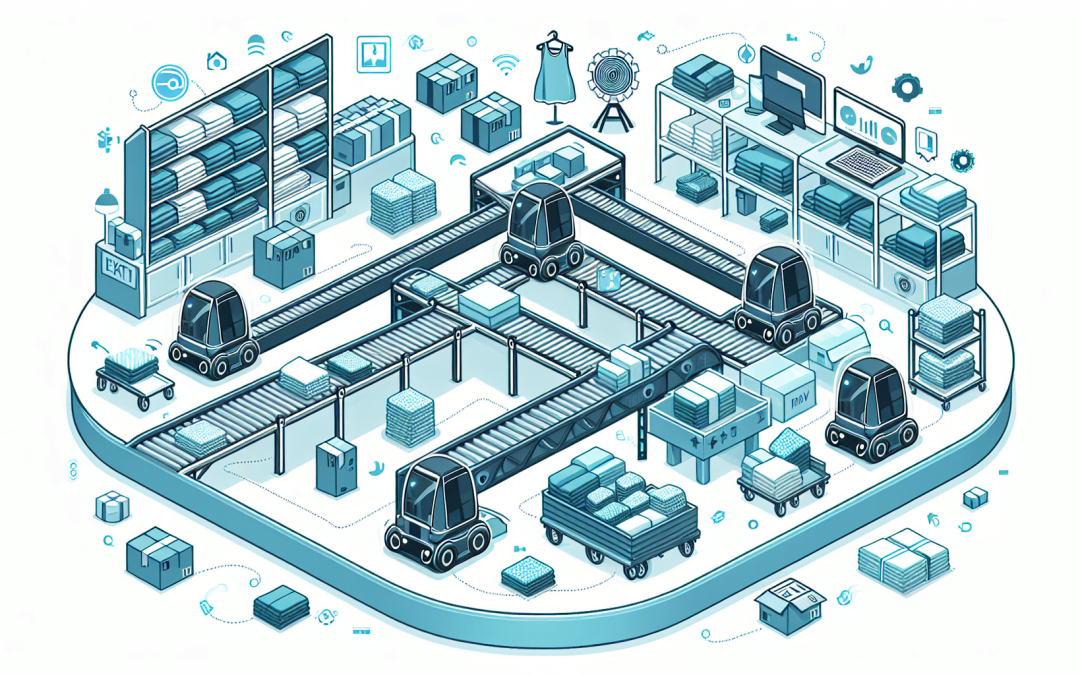 The Benefits of AGVs for Textile and Apparel Warehouses