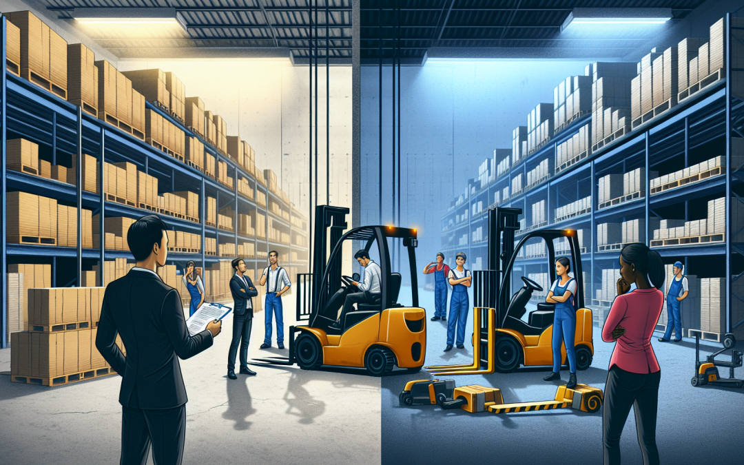 The Benefits of Leasing vs. Buying Forklifts for Your Fleet