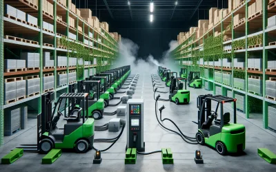 How to Transition Your Fleet to Electric Forklifts