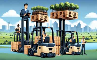 The Environmental Benefits of a Well-Managed Forklift Fleet