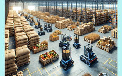 The Benefits of AGVs for Agricultural Product Warehouses