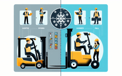 How to Implement Forklift Safety Programs for Seasonal Workers