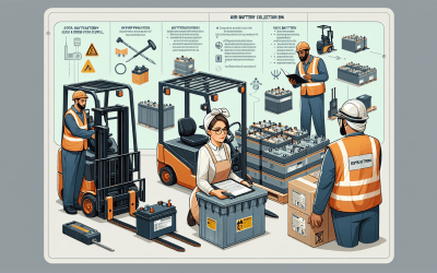 How to Improve Forklift Battery Disposal Practices