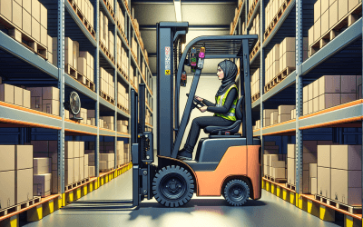 How to Improve Forklift Safety in Narrow Aisles