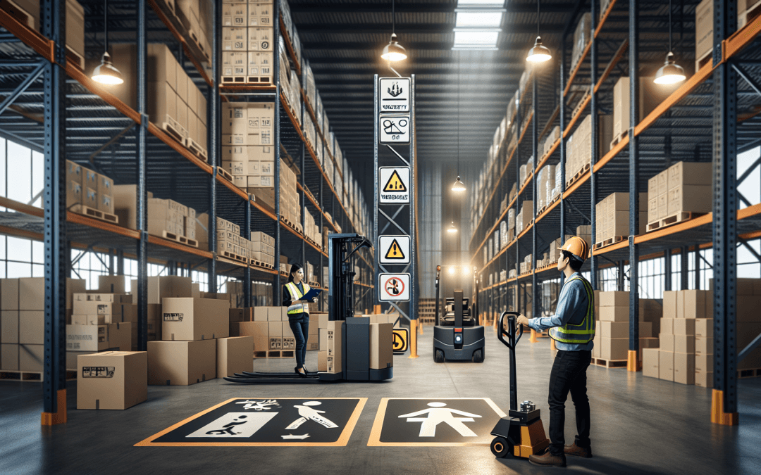 The Benefits of Pedestrian Safety Signs and Symbols in Warehouses