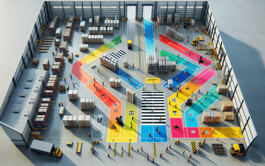 The Impact of Floor Markings on Warehouse Pedestrian Safety