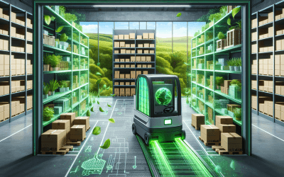 How AGVs Enhance Warehouse Environmental Sustainability