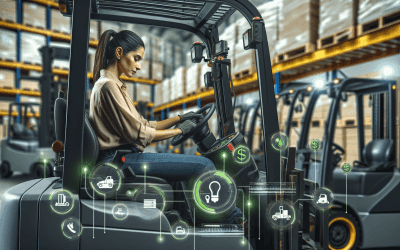 The Role of Telematics in Reducing Forklift Fleet Costs