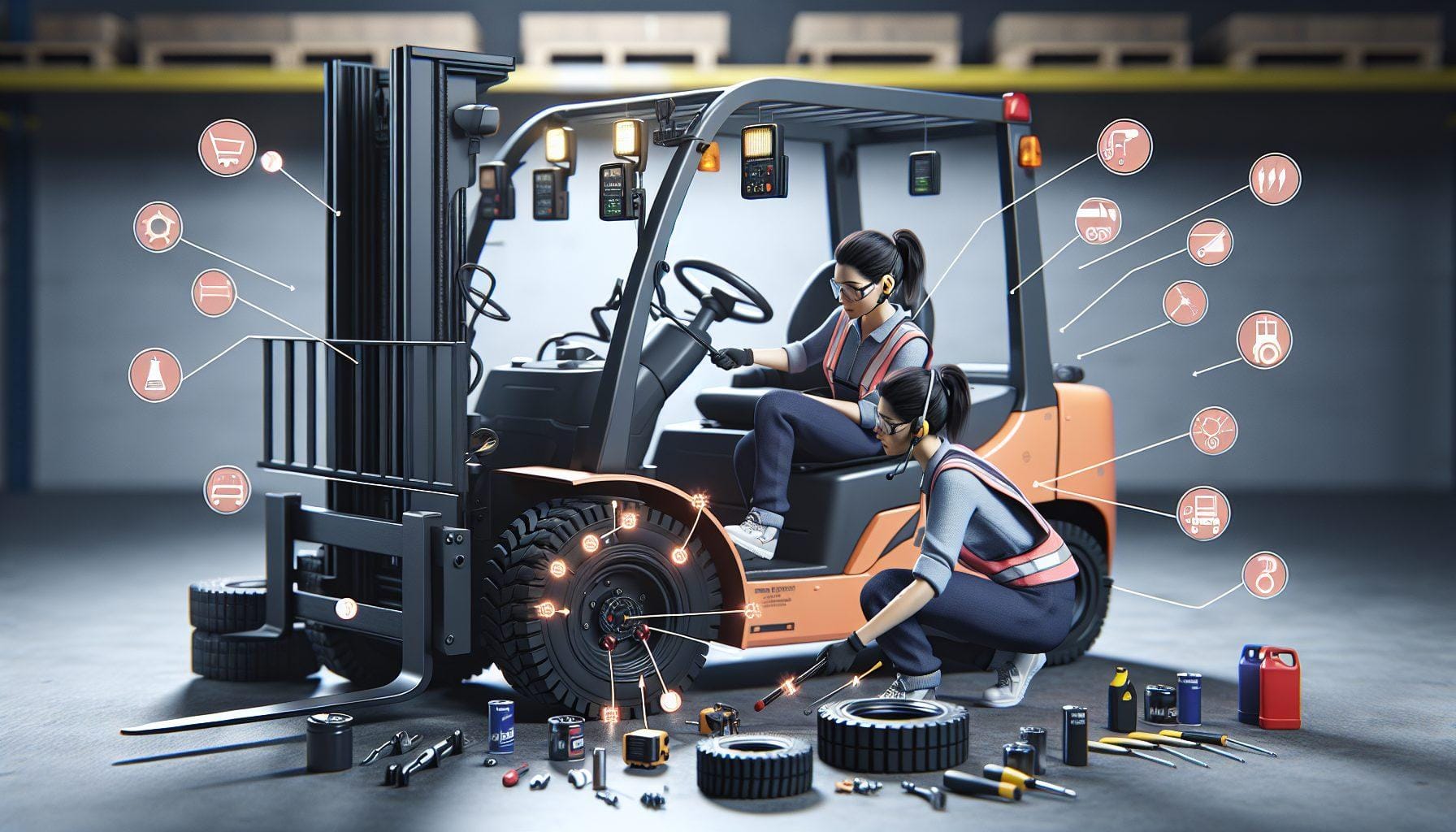How to Conduct a Forklift Maintenance Check blog post featured image