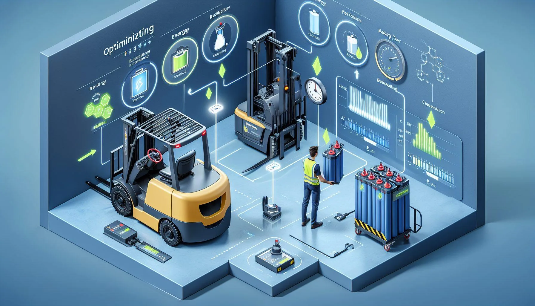 How to Optimize Forklift Battery Charging Cycles blog post featured image