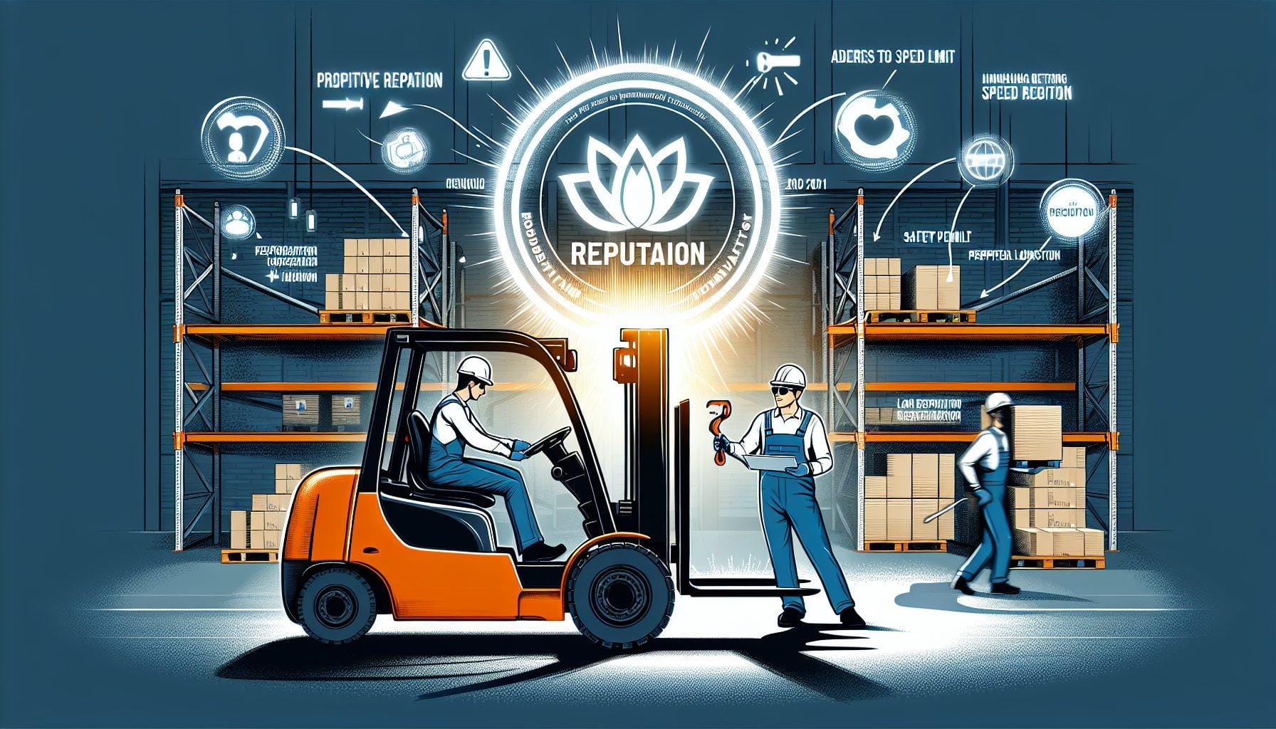 The Impact of Forklift Safety on Brand Reputation blog post featured image