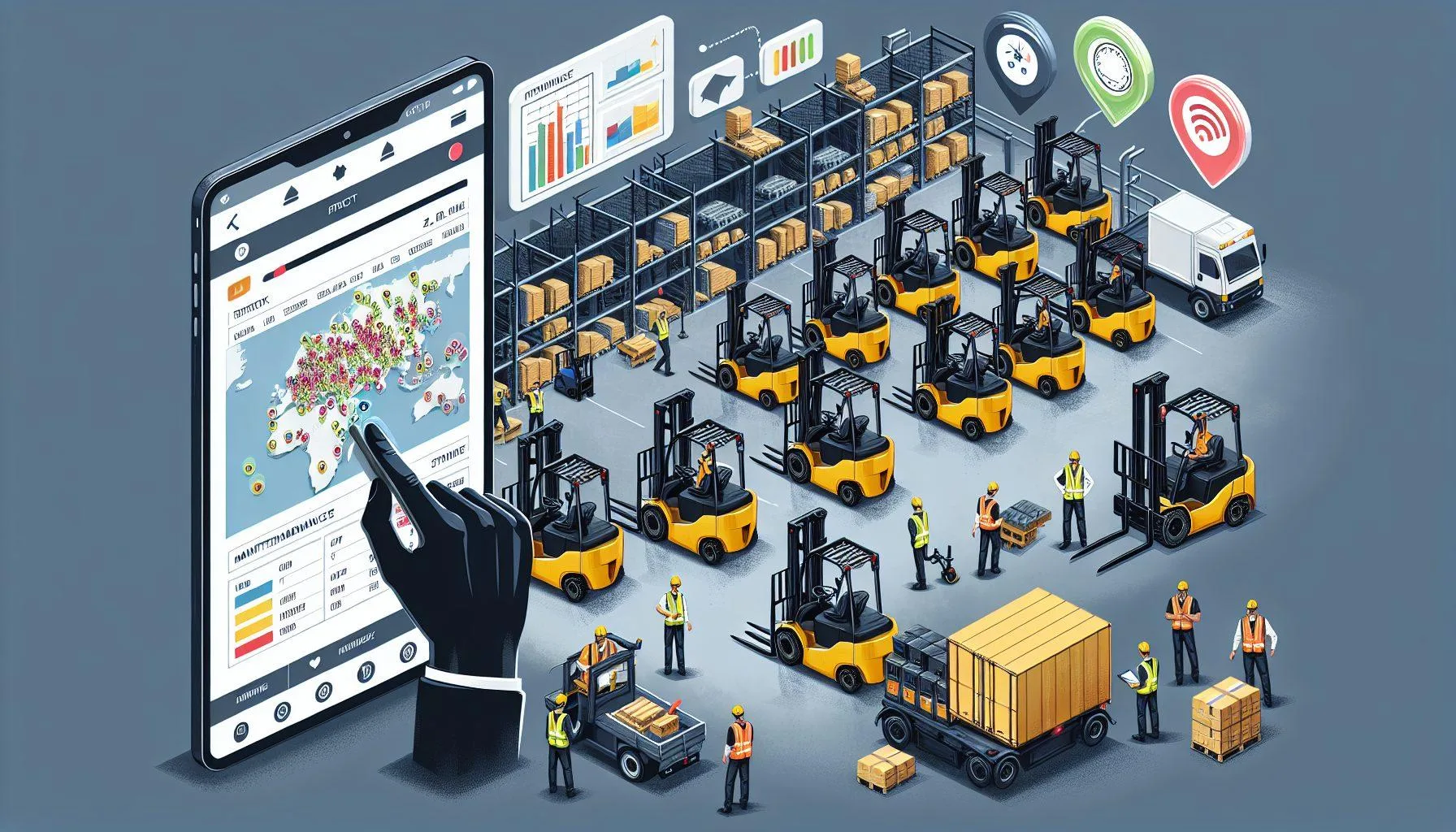 Best Practices for Forklift Fleet Maintenance blog post featured image