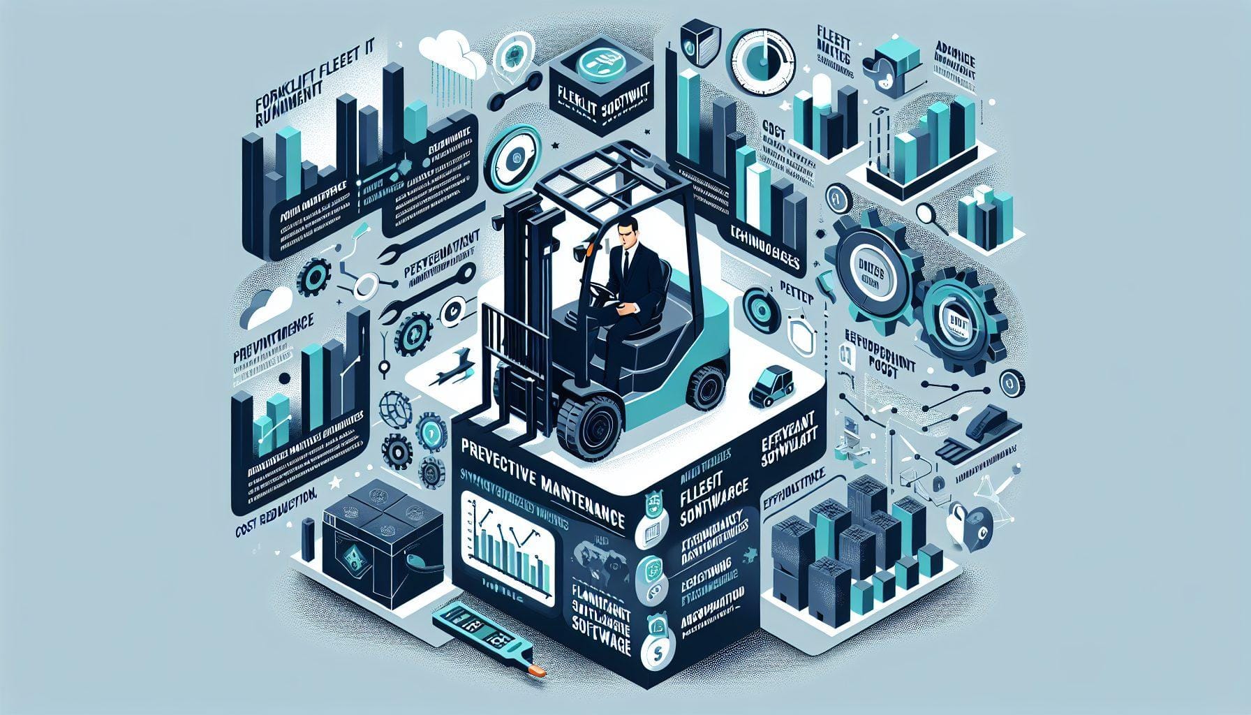 How to Reduce Forklift Fleet Downtime and Save Money blog post featured image
